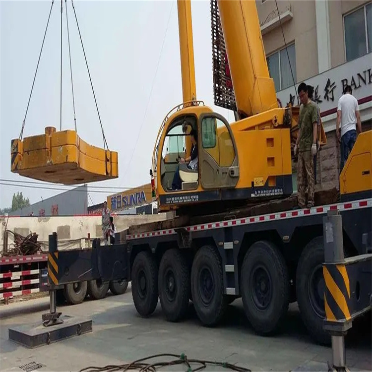 大茂镇当地吊车出租|机器吊装|75吨|工厂搬迁服务